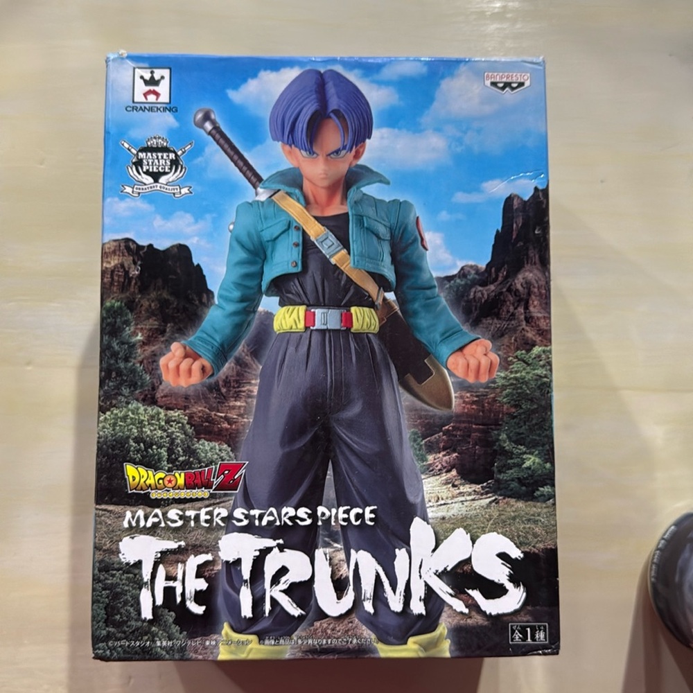 BANPRESTO Dragon Ball Trunks MSP Masterstars Piece Figure Statue 9.5" NEW